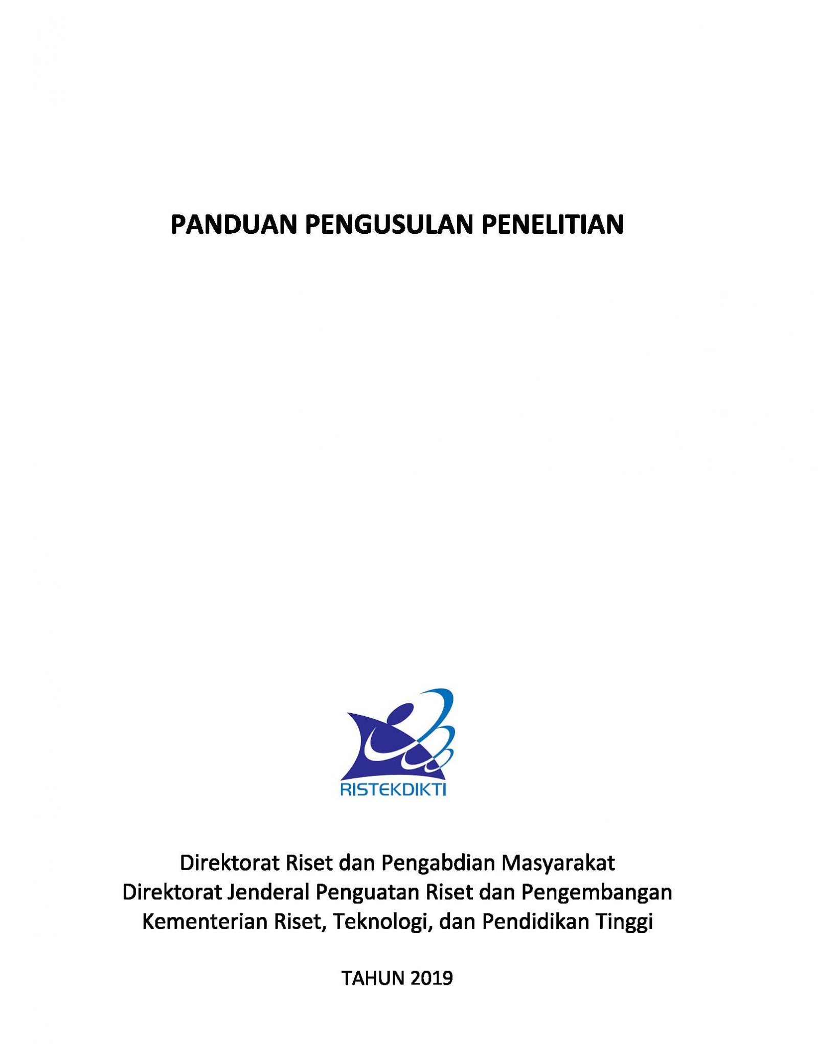 Panduan Pengusulan Proposal Penelitian | P2M