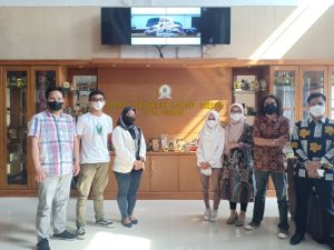 Kunjungan tim LP2M UTama ke Sekretariat DPRD Kota Cirebon